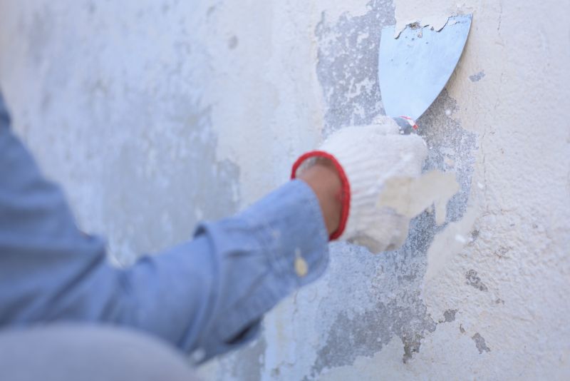 Color-Matched Stucco Repair